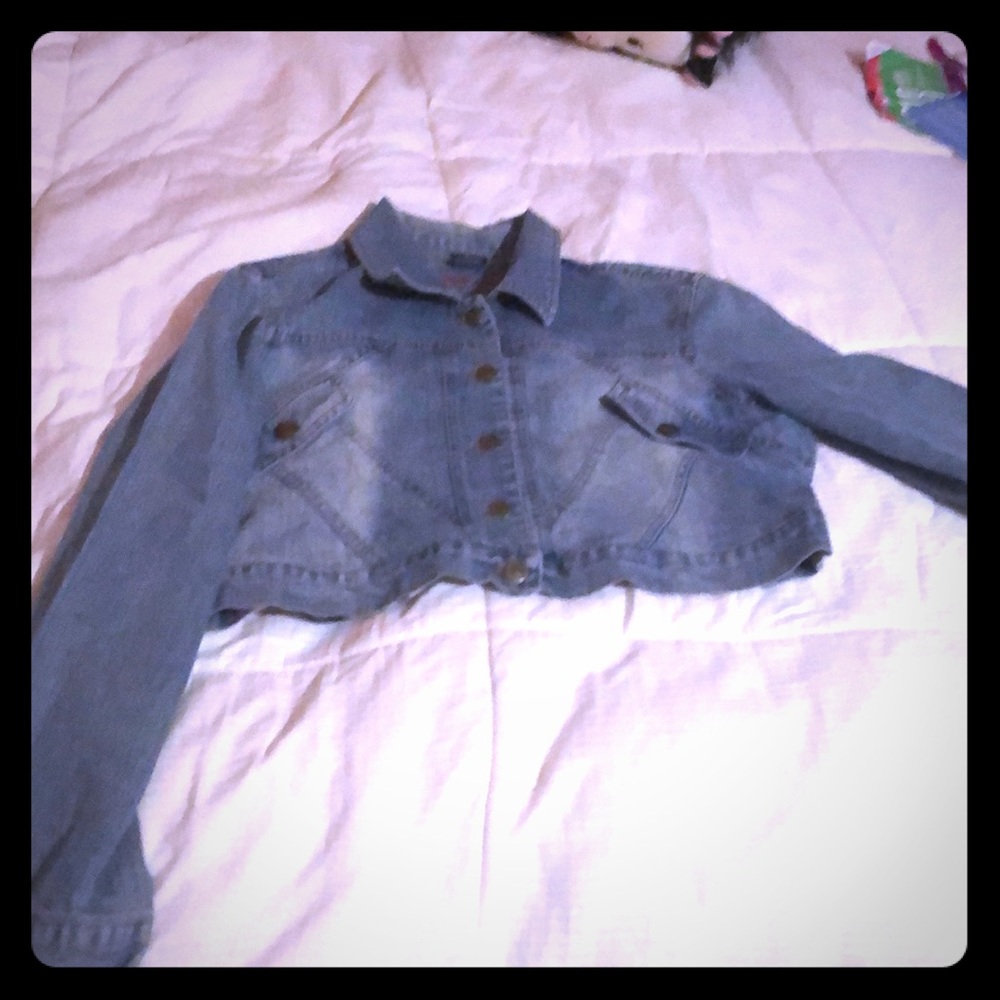 Designer Jeans blue jean women’s jacket